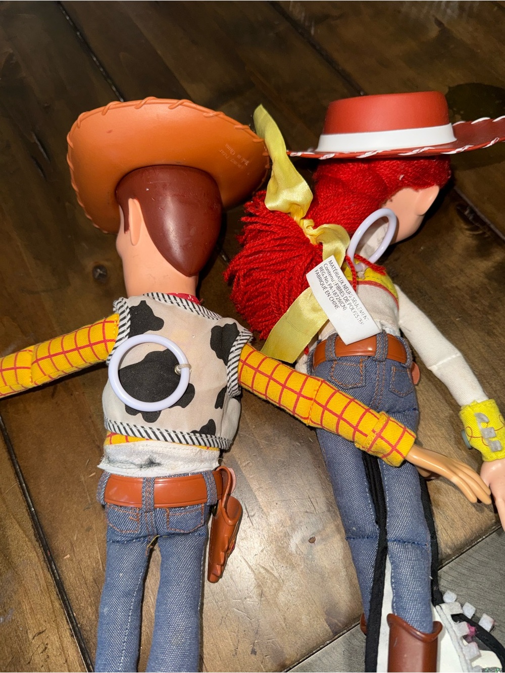 Toy Story Pull String Talking Woody & Jessie 15" Action Figure Lot Disney - Picture 5 of 11